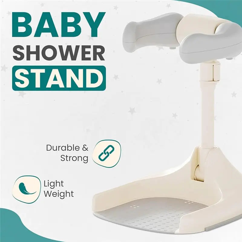 Foldable Adjustable Non-Slip Baby Bath Stand