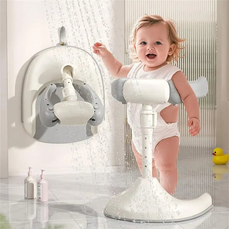 Foldable Adjustable Non-Slip Baby Bath Stand
