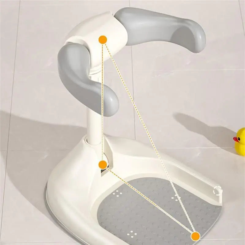 Foldable Adjustable Non-Slip Baby Bath Stand