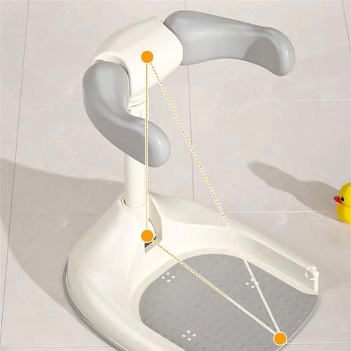 Foldable Adjustable Non-Slip Baby Bath Stand